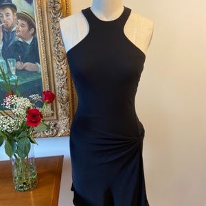 Versace Silk Blend Bias Cut Cocktail Dress